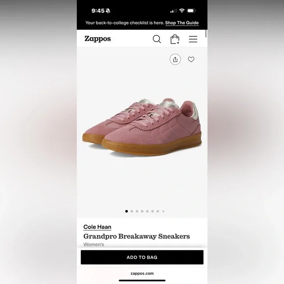 Cole Haan Women's Grandpro Sneakers. NWOT. 9.5 - Picture 2 of 9